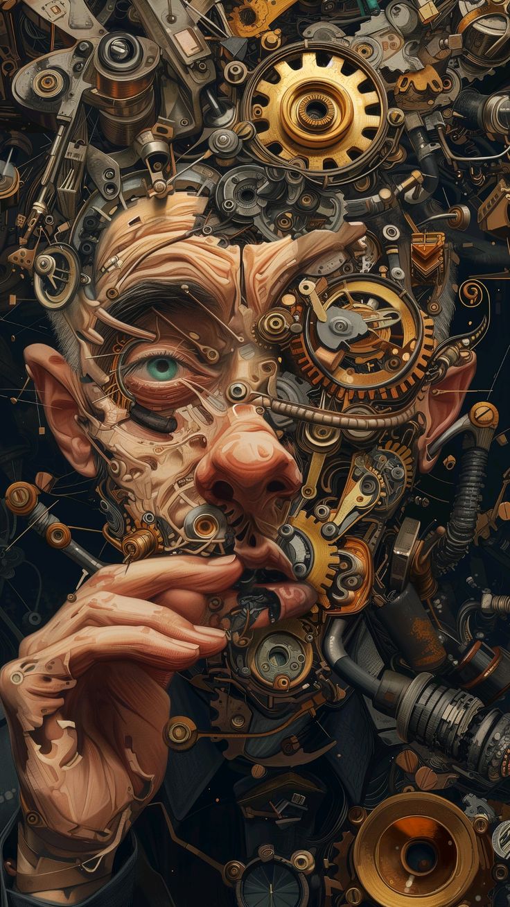 Cyborg Man iPhone 17 4k Wallpapers